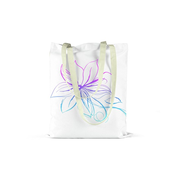 Le Jardin du Lin Printed Shopping Bag, Foldable, Fabric Bag