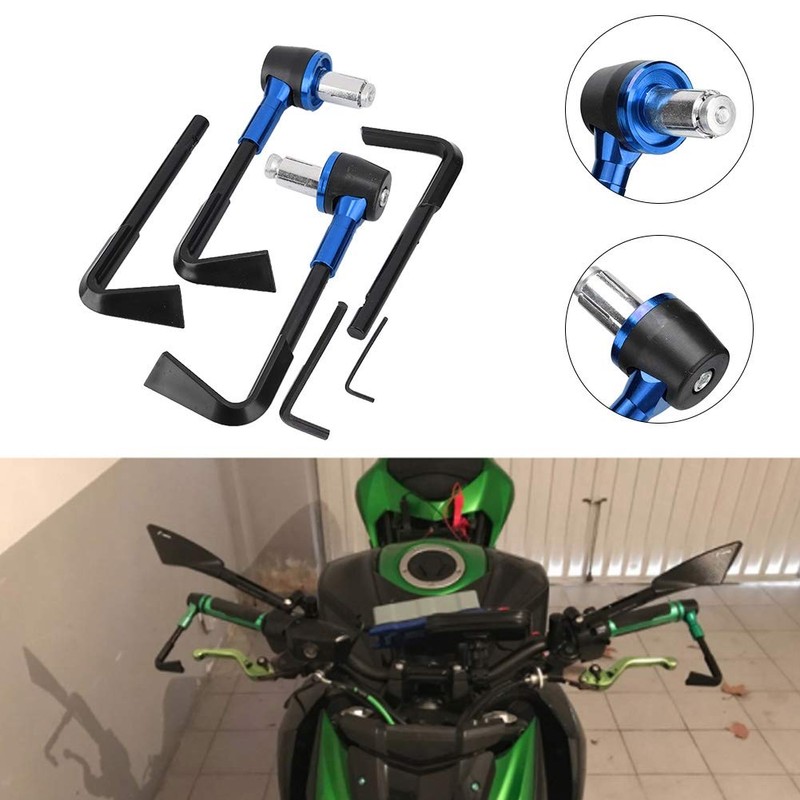 Brake Lever Guard, Akozon CNC Motorbike Handgrip Guard Brake Levers