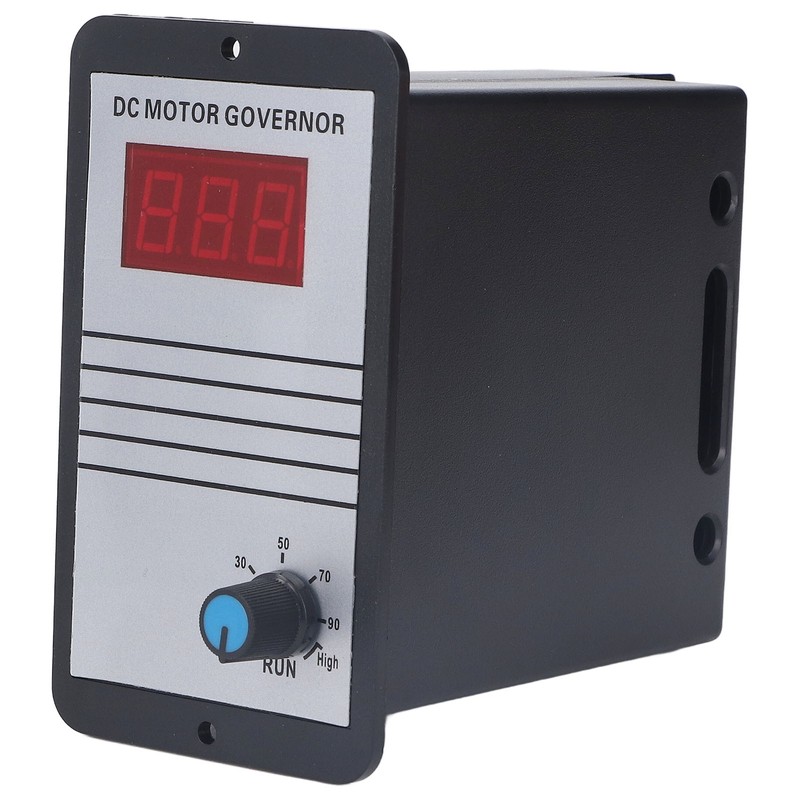 DC Motor Speed Regulator Digital Display ABS Dustproof Shell Adjustable