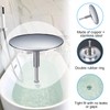 Eupneicu Universal Bath Plug Diameter 70 mm, Rustproof Bath Plug