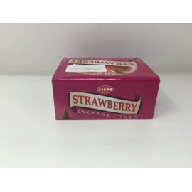 HEM Strawberry Incense Cone Type STRAWBERRY CORN 12 Box Set
