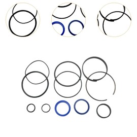 TENOL Hydraulic Log Splitter Cylinder Rebuild Seal Kit, Premium Upgrade, Replace Accessory for 4.5" Bore x 1.75" Rod Cylinders