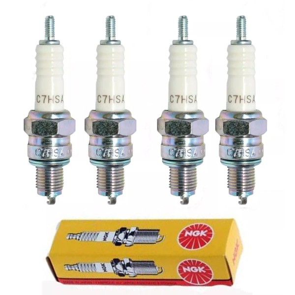 Unbranded 4x CR7HSA Spark Plug For 02-21 BOMBARDIER/ CAN-AM DS90
