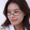 Happy Koko Happykoko Underrim Lower Frame Half Frame Glasses, Date