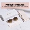 OPTOFENDY Reader Sunglasses for Women, TR90 Round Full Lens Outdoor