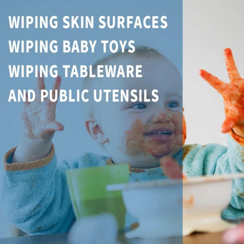 Mioszzi 2Pk Mioszzi Baby Wipes,Hand&Mou