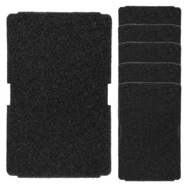 QWORK® Pack of 6 Sponge Filters for Tumble Dryers, 240 x 155 x 11 mm Tumble Dryer Filter, Sponge Filter Mat, Compatible with Beko Grundig Blomberg ElektraBregenz 2964840100