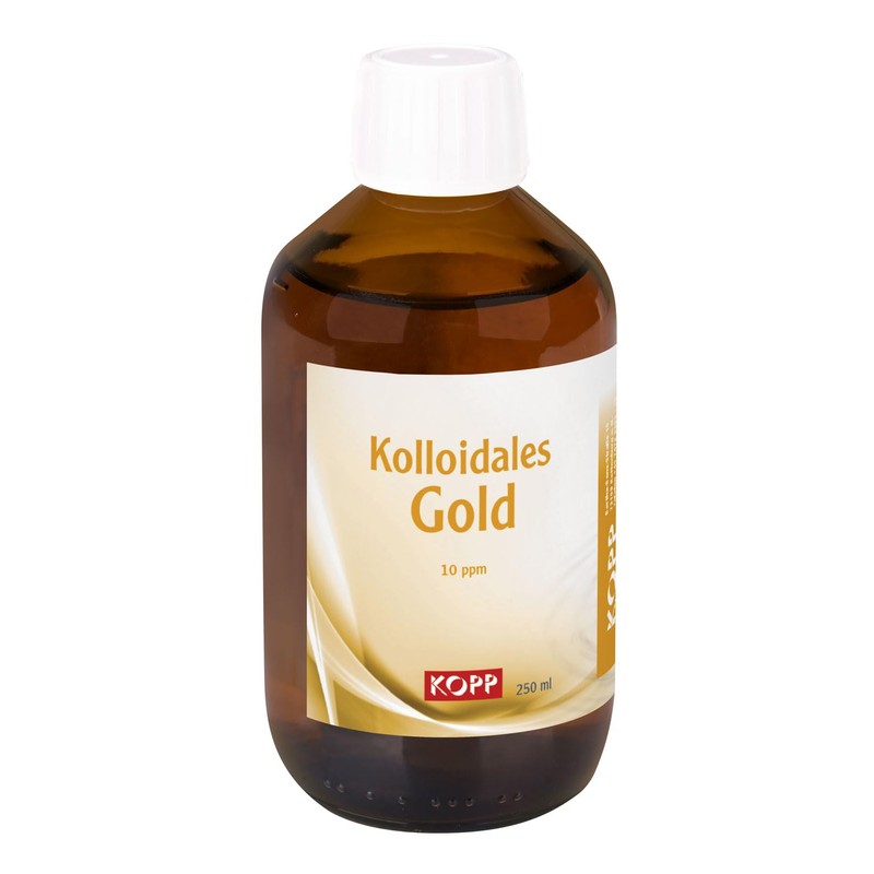 Colloidal Gold Concentration 10 ppm | 250 ml Including Dosing
