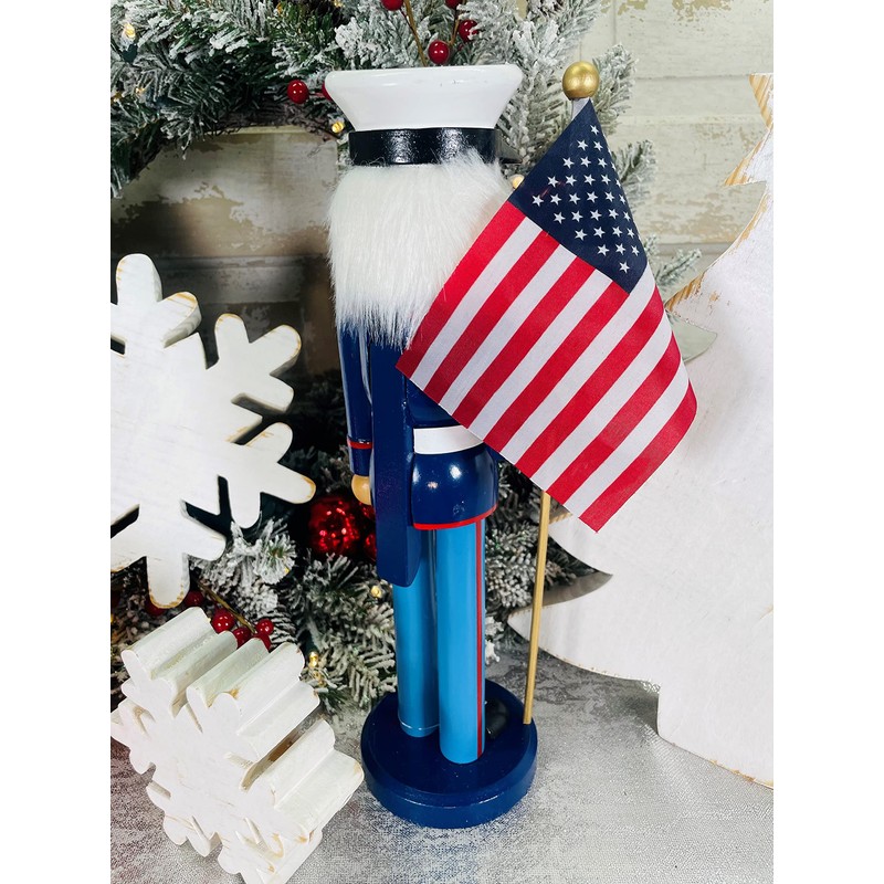 Santa's Workshop 14" Marine Nutcracker