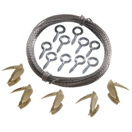 Hillman 122395 Cobra Small Wall Biter Picture Hook Hanging Kit 15LBS-30 LBS