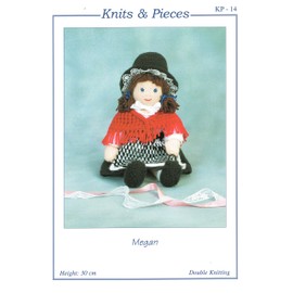 Knits & Pieces Kitting Pattern - Megan - Sandra Polley