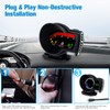 wiiyii Car HUD Head Up Display F8 Plus, OBD+GPS Gauge,
