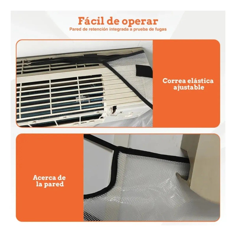 Bolsa Lavar Mini Split De 1 A 3 Toneladas