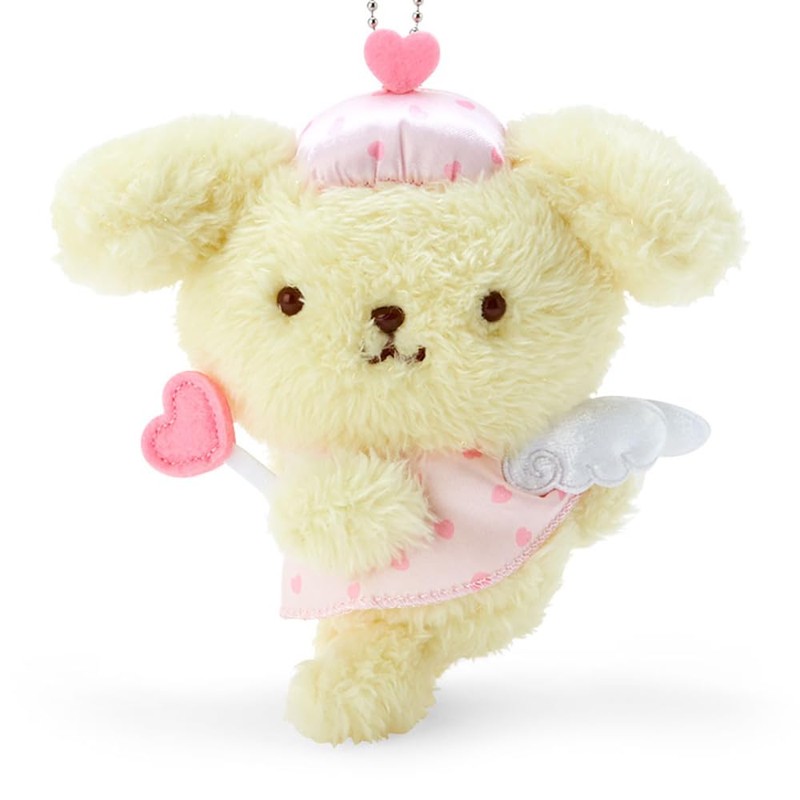 Sanrio 027553 Pompompurin Mascot Holder (Dreaming Angel)