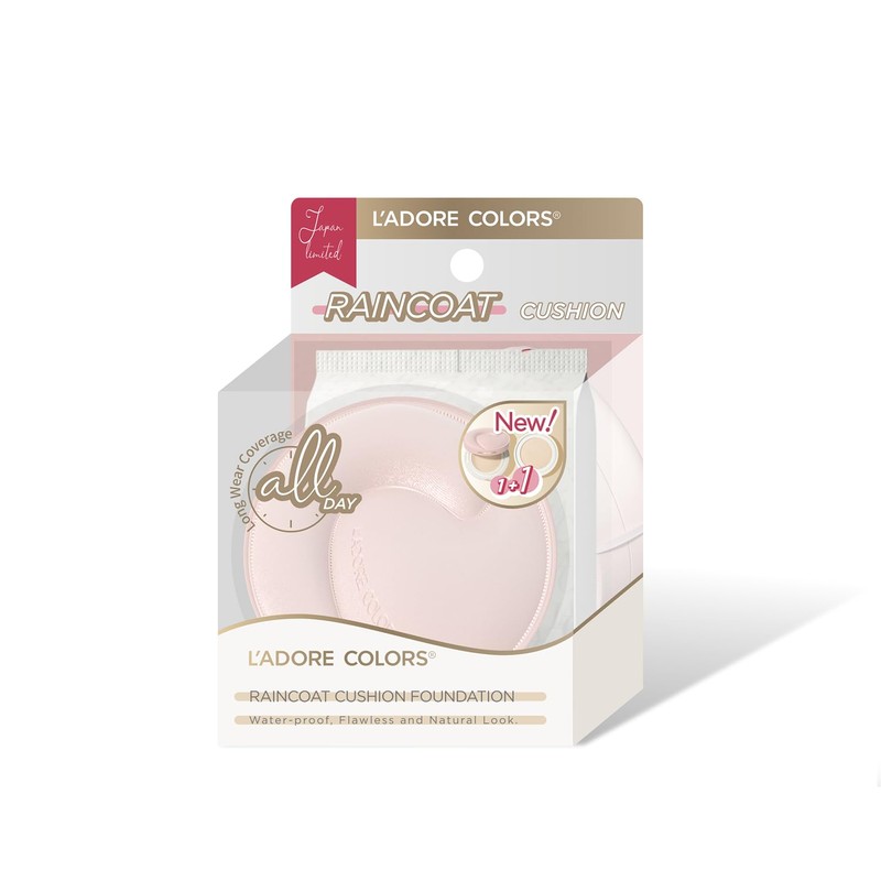 L'ADORE COLORS Raincoat Cushion Foundation (Natural, 02)