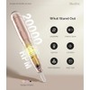 MelodySusie Electric Nail Drill Machine 11 in 1 Kit, Portable