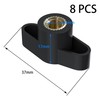 8 PCS Clamping Handle Quick Release Screws Nuts Knobs (M8)