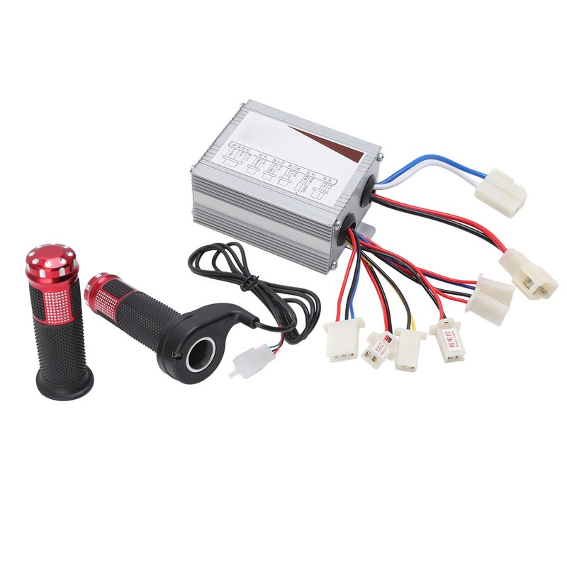 Brushed DC Motor Speed Controller 24V 350W With Throttle Grip