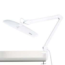 Amscope Task Lamp on Articulating Arm with Table Clamp 21W 84 LED by Amscope