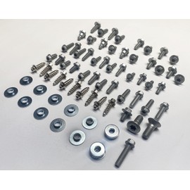 76pc SPECBOLT Body Bolt KIT for Plastics seat fenders Fork Guards shrouds & subframe. Fits KTM & Husqvarna 65 80 85 125 150 200 250 350 400 450 500 520 525 SX SX-F XC XC-F XC-W XCF-W EX EXC EXC-F