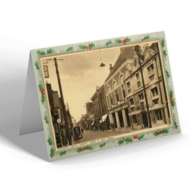 CHRISTMAS CARD - Vintage Kent - Rochester. Watt's Charity House & High Street