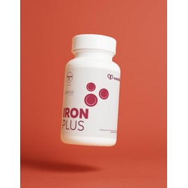 Iron Plus de nutriADN - Suplemento de Hierro de Alta Absorción 450 MG (LIPOFER®) con Vitamina C (120 Cápsulas)