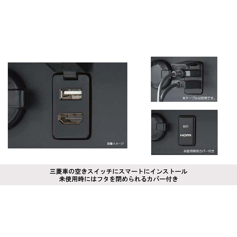 Alpine Delica D: 5 (H31/2 - Current) Dedicated Built-in HDMI/USB