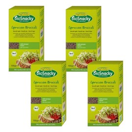 Rapunzel - Sprouts Broccoli BioSnacky - 150 g - Pack of 4