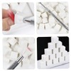 FOMIYES 1 Set Nail Sponge Grabber Nail Art Tools French