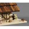 Dregano Log Cabin Incense Smoker Made in Germany