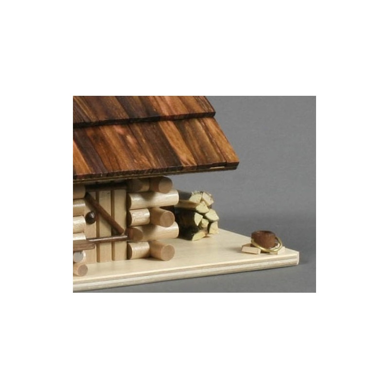 Dregano Log Cabin Incense Smoker Made in Germany