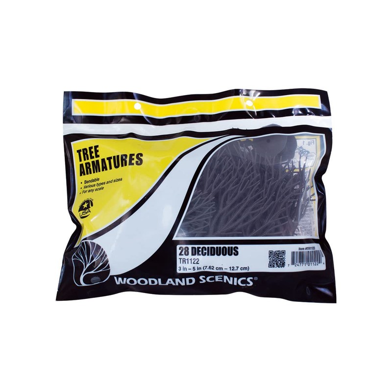 Woodland Scenics Deciduous Tree Armatures 3"- 5"