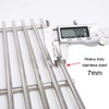 Htanch SG637(2-Pack) 17.5" Stainless Steel Cooking Grates Grid Replacement for