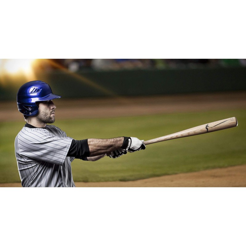 normani Hardwood Baseball Bat Wooden Baseball with Knob on Handle