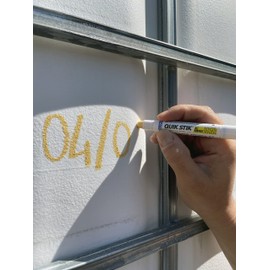 LACO Markal Industrial Marker, "Quick Stick" Mini, Yellow, 61127