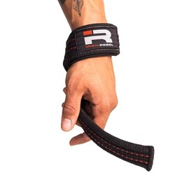 Iron Rebel HD - Correas de levantamiento de pesas (par) - Correas de elevación de algodón resistentes para peso muerto, culturismo y entrenamiento de fuerza, correas de gimnasio duraderas para hombres