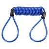 M METERXITY Disc Lock Security Steel Cable - Plastic Coated