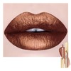 Depuplum Chocolate Lipsticks for Women Metallic Lipstick Long Lasting Non