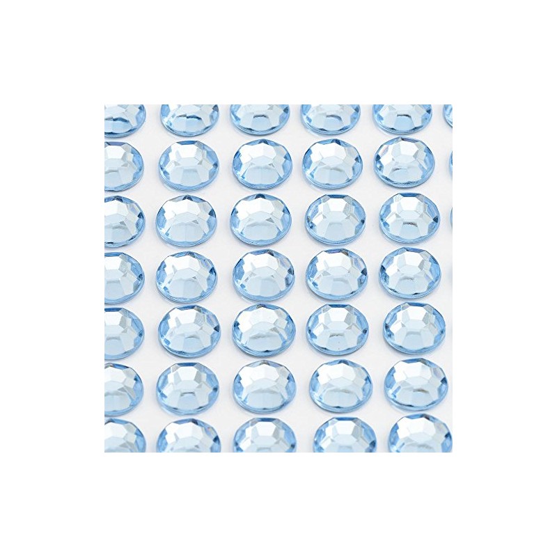 Italian Options - 5mm Pale Blue Diamante Rhinestone Gem Crystal