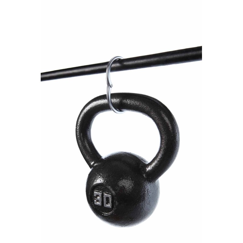 Clipa Bag Hanger - Matte Black PVD - The Ring