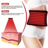 Cinturón de luz roja con 5 niveles de vibración, 120