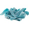 SweetGlob Sour Gummy Belts Candy (2 Pound, Sour Blue Raspberry)