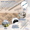 sourcing map Compression Spring 4 mm OD 0.4 mm Wire