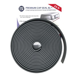 ESI Premium Cap Seal XL 23 FT (2" Width x .200" Height x 23' Length) EPDM Rubber for Caps 200 lbs or Less