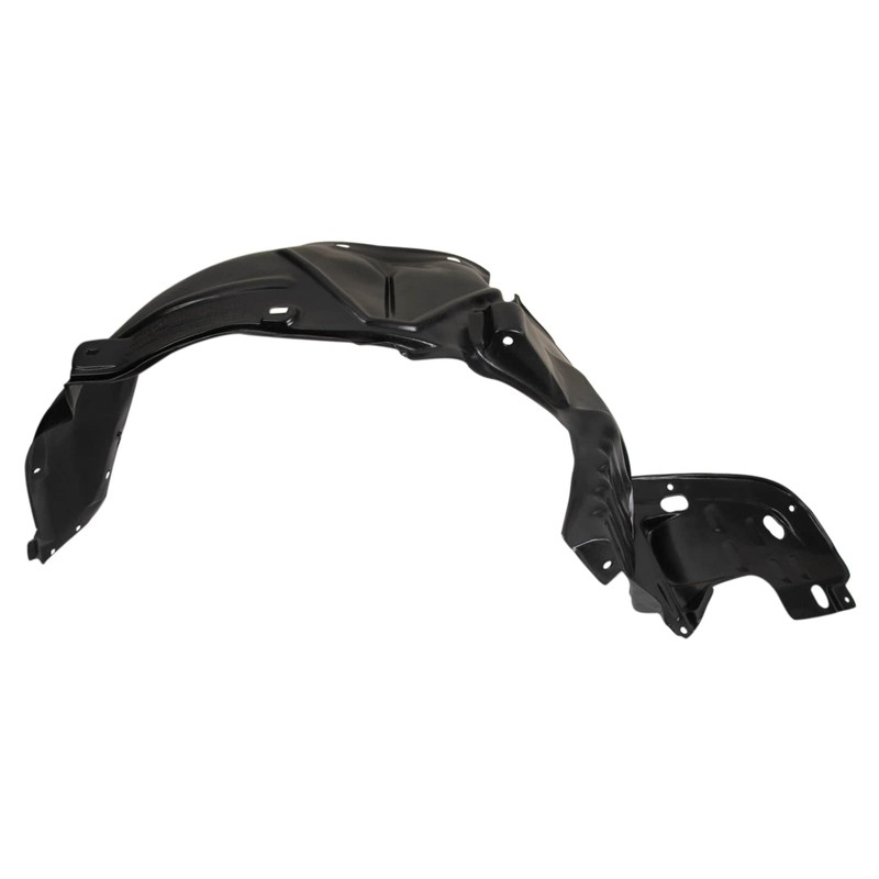 TRQ Front Left Inner Fender Liner Black Drivers Side Compatible
