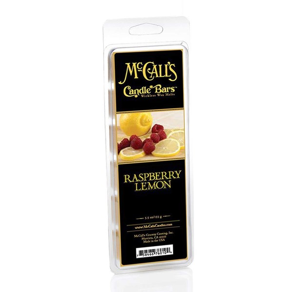 McCalls Candle Bars-5.5 oz Pack-RASPBERRY LEMON