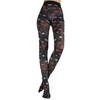 WOOTI TIGHTS FANTASIA Microfiber Pantyhose with floral pattern milticolor, Covering