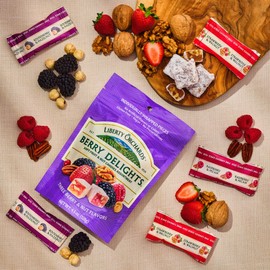 Liberty Orchards New Berry Delights Package! - Sweet and Vegan Turkish Delight Candy 4.5oz