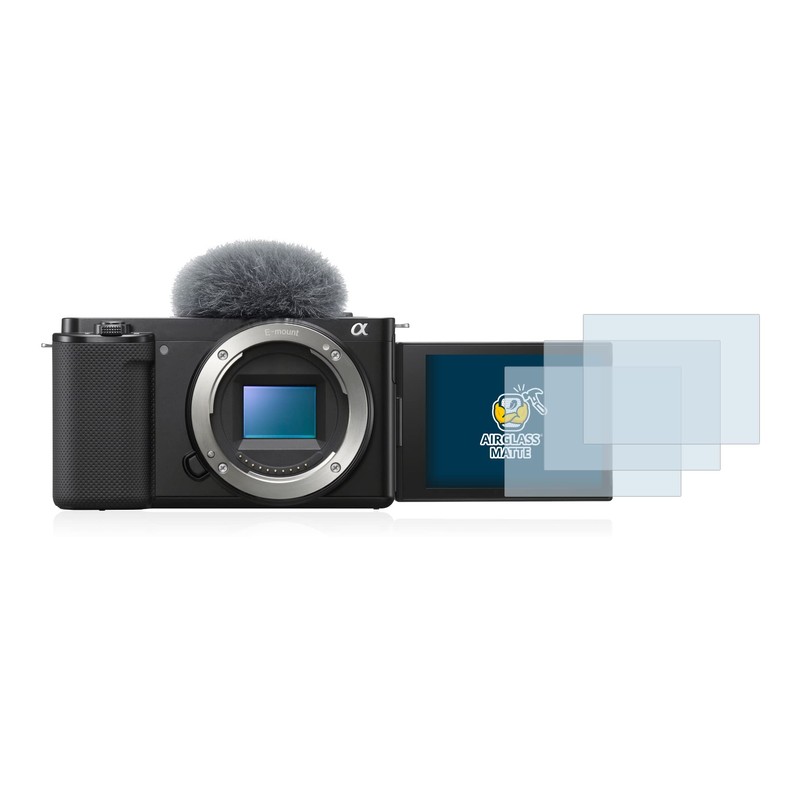 BROTECT Anti-Glare Protective Glass for Sony Alpha ZV-E10 (Pack of