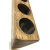 5Mc 7 Hole Rustic Wooden Sugarmold-Mold Only